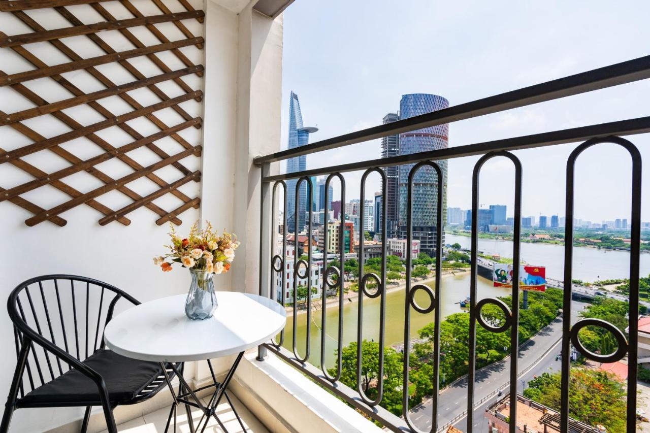 123 Apartment In Saigon Royal With Panorama City View Ho Chi Minh-Byen Eksteriør billede